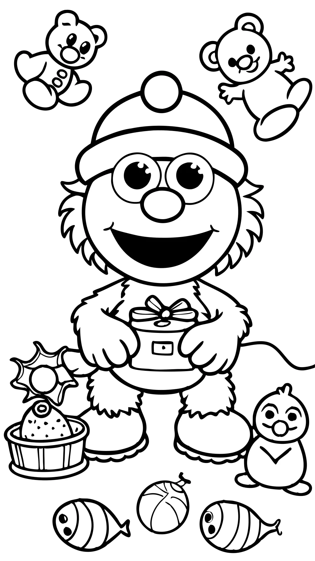 elmo coloring pages printable